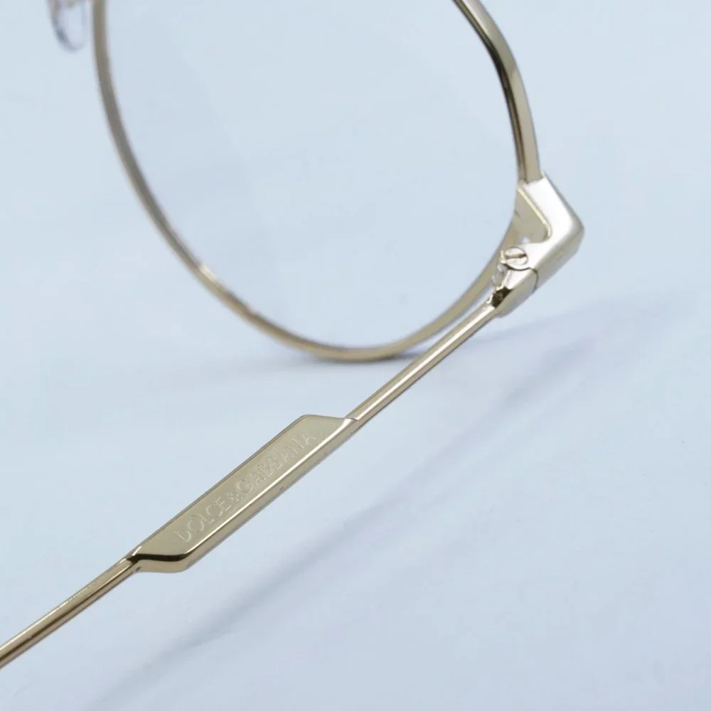 NEW DOLCE&GABBANA DG1349 1311 GOLD/MATTE BLACK EYEGLASSES - Picture 7 of 10